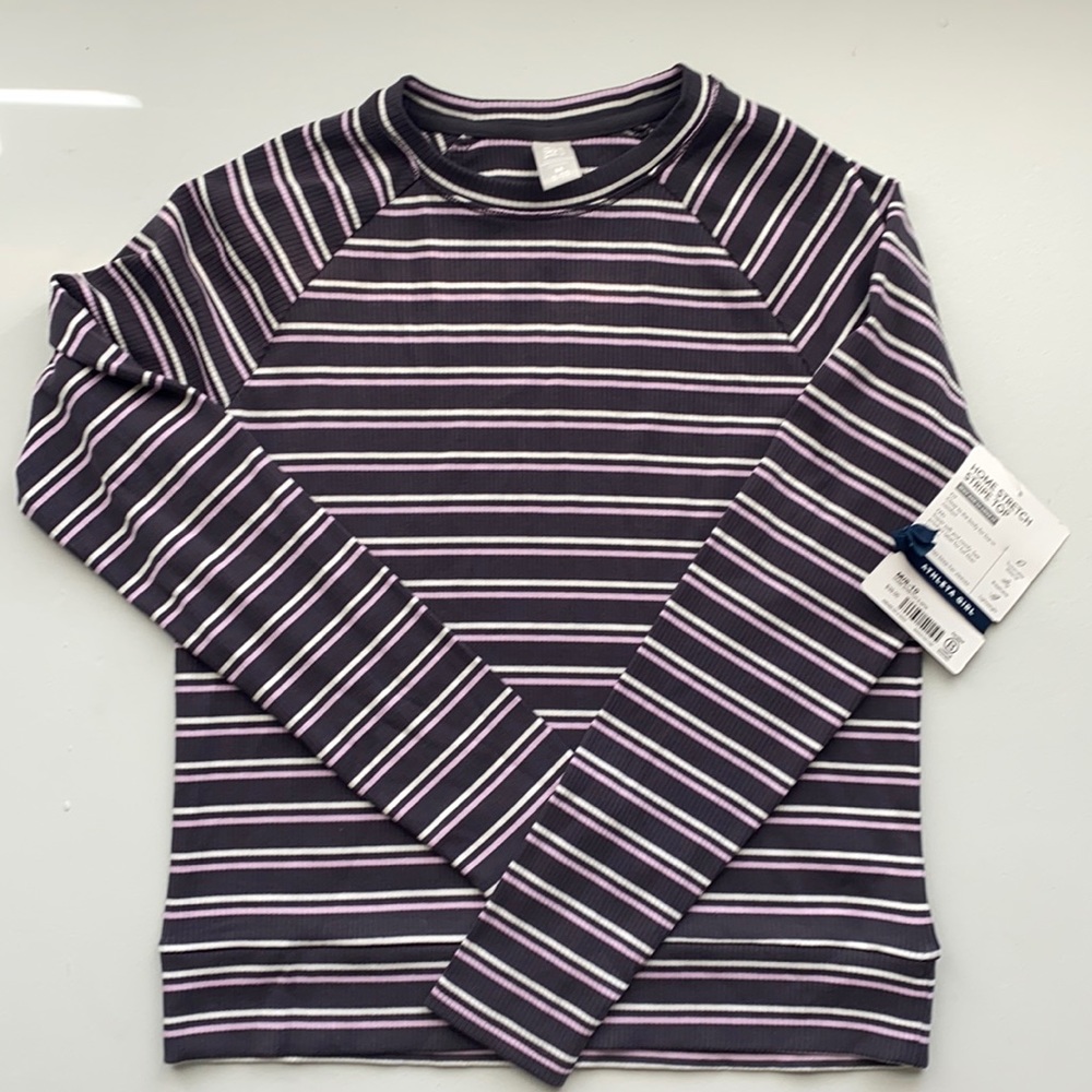 Athleta Striped Top